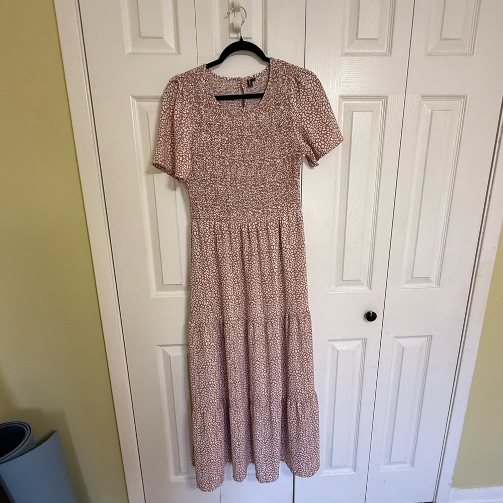 NWOT Dusty Rose Maxi Dress
